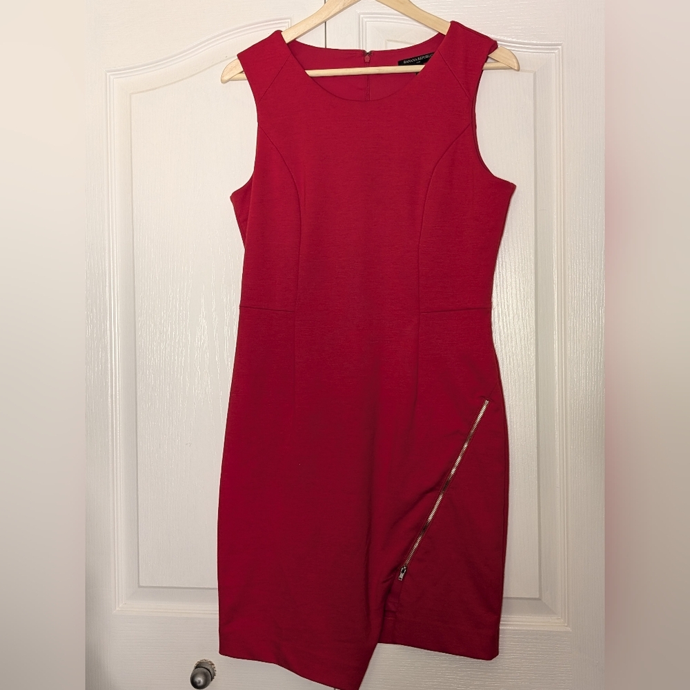 Banana Republic Red Mini Dress
